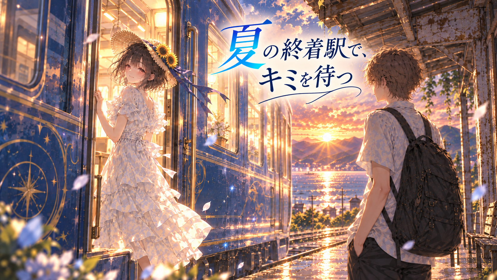 夏の終着駅で、キミを待つ